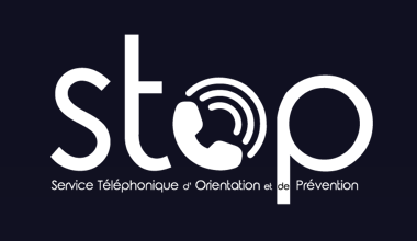 Logo STOP — Service Téléphonique d'Orientation et de Prévention